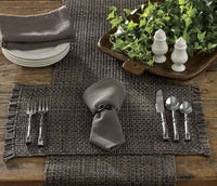 Thumbnail for Tweed Charcoal Table Runners - Park Designs - The Fox Decor
