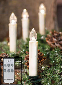 Thumbnail for 10/Set, Remote Clip Tapers, White - The Fox Decor