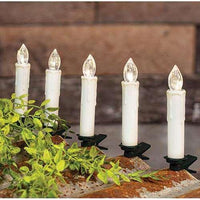 Thumbnail for 10/Set, Remote Clip Tapers, White - The Fox Decor