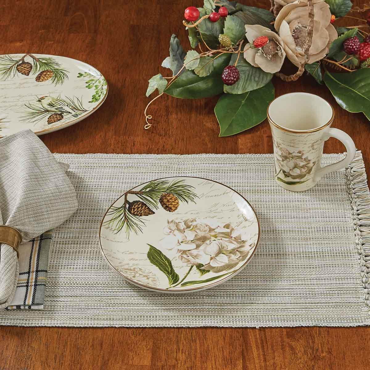 Casual Classics Placemat - Irish Cream Set Of 6 Park Designs - The Fox Decor