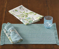 Thumbnail for Casual Classics Linens Placemat - Water Blue Set Of 6 Park Designs