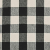 Thumbnail for Wicklow Check Placemats - Black & Cream Backed Set of 6 Park Designs - The Fox Decor