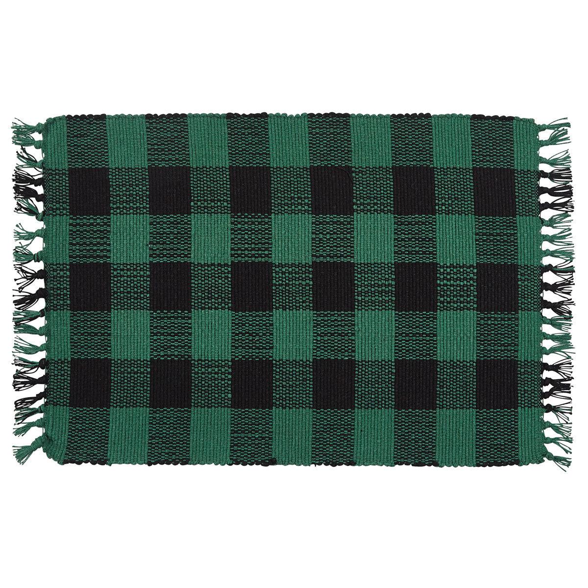 Wicklow Check Placemats - Forest Set Of 6 Park Designs - The Fox Decor