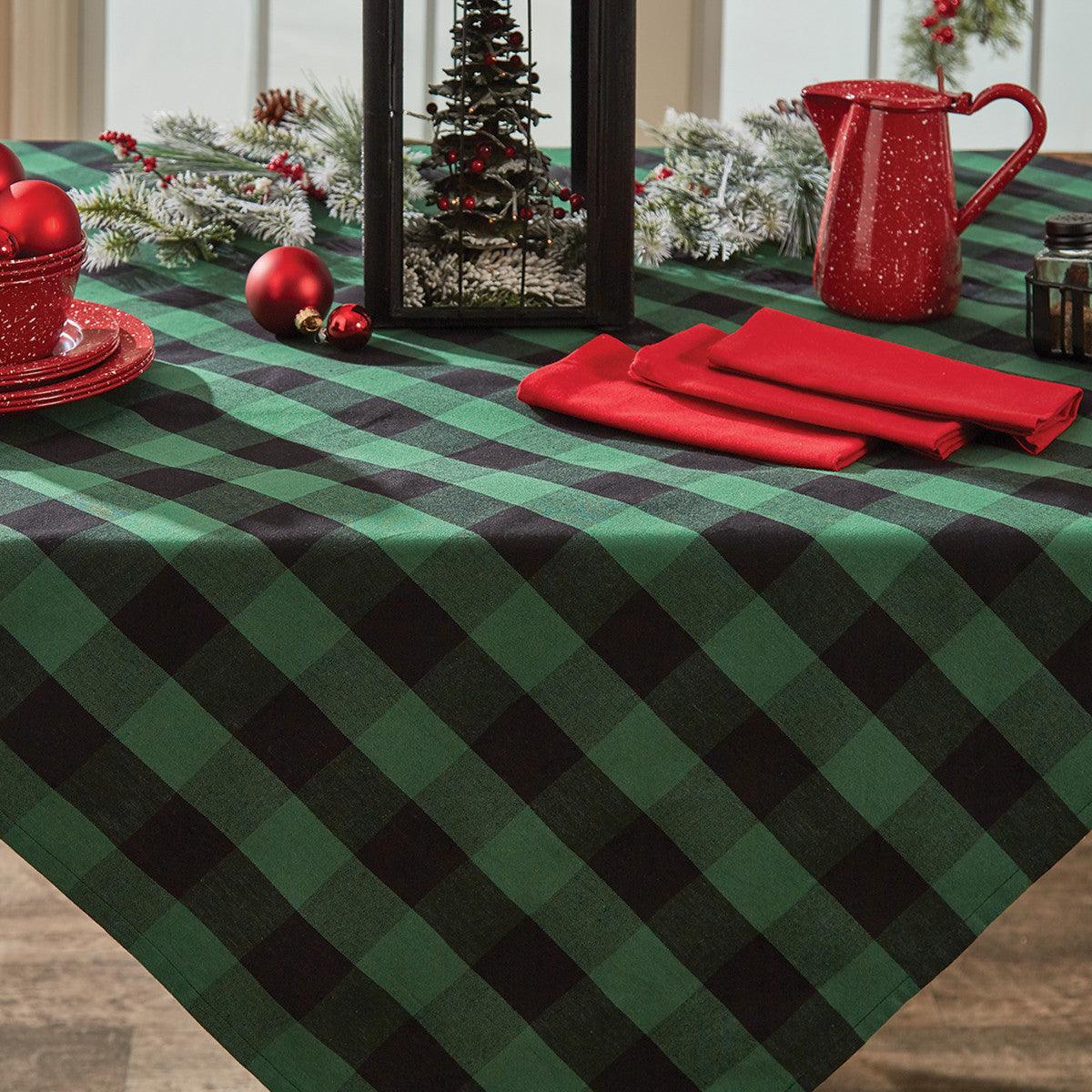 Wicklow Check Tablecloth - Forest Park Designs - The Fox Decor