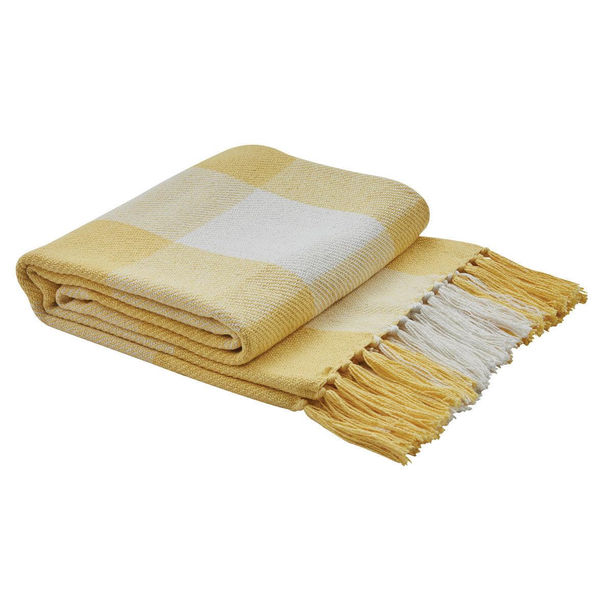 Wicklow Check Throw - Yellow Park Designs - The Fox Decor