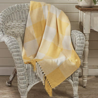 Thumbnail for Wicklow Check Throw - Yellow Park Designs - The Fox Decor