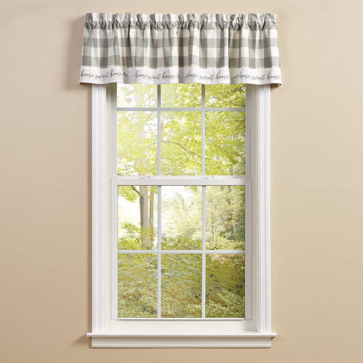 Wicklow Home Valance - Dove 60x14 Park designs - The Fox Decor