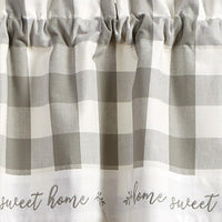 Thumbnail for Wicklow Home Valance - Dove 60x14 Park designs - The Fox Decor