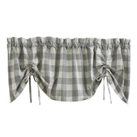 Thumbnail for Wicklow Check Valance - Farmhouse Dove Park designs - The Fox Decor