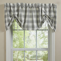 Thumbnail for Wicklow Check Valance - Farmhouse Dove Park designs - The Fox Decor