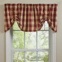 Thumbnail for Wicklow Check Valance - Farmhouse Garnet Park designs - The Fox Decor