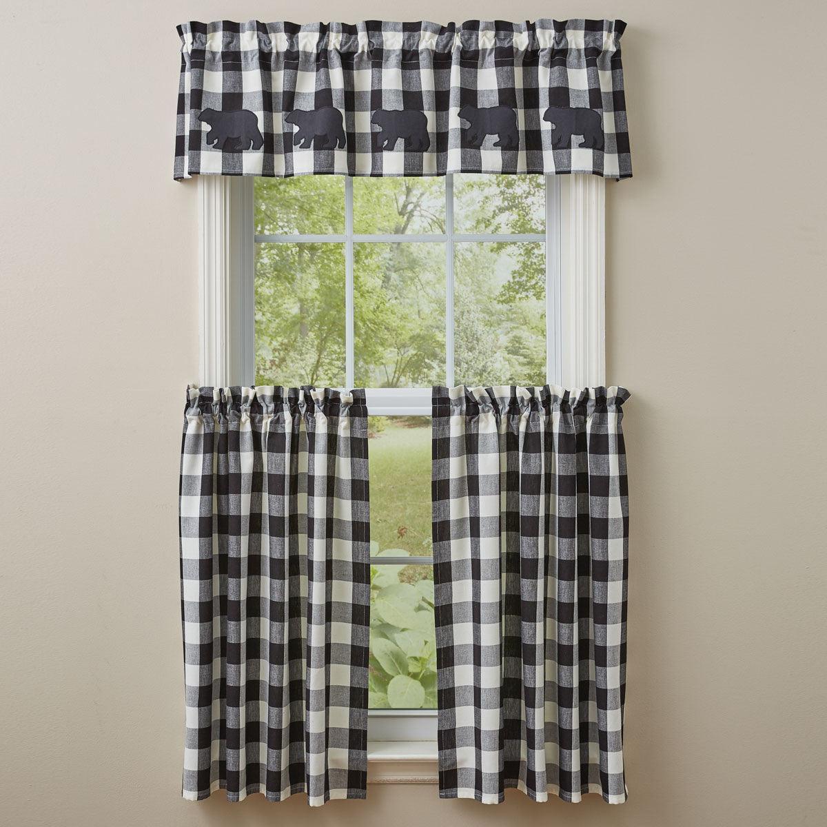 Wicklow Check Tiers - Black & Cream Park Designs - The Fox Decor