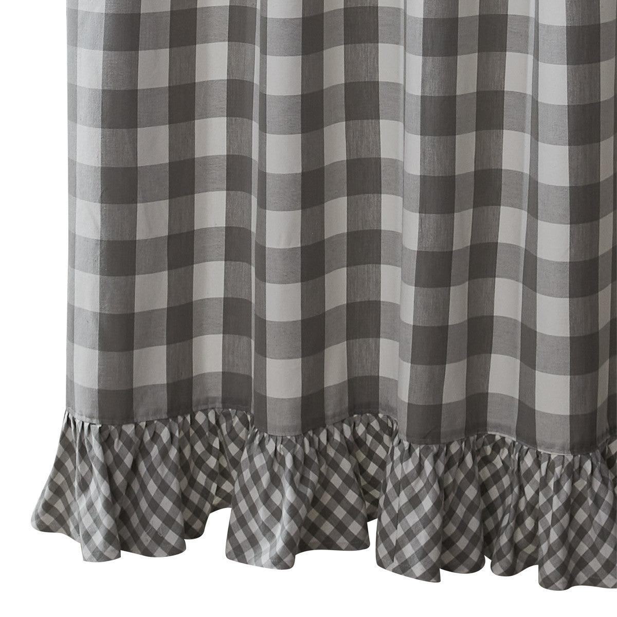 Wicklow Ruffled Shower Curtain - Dove Park Designs - The Fox Decor
