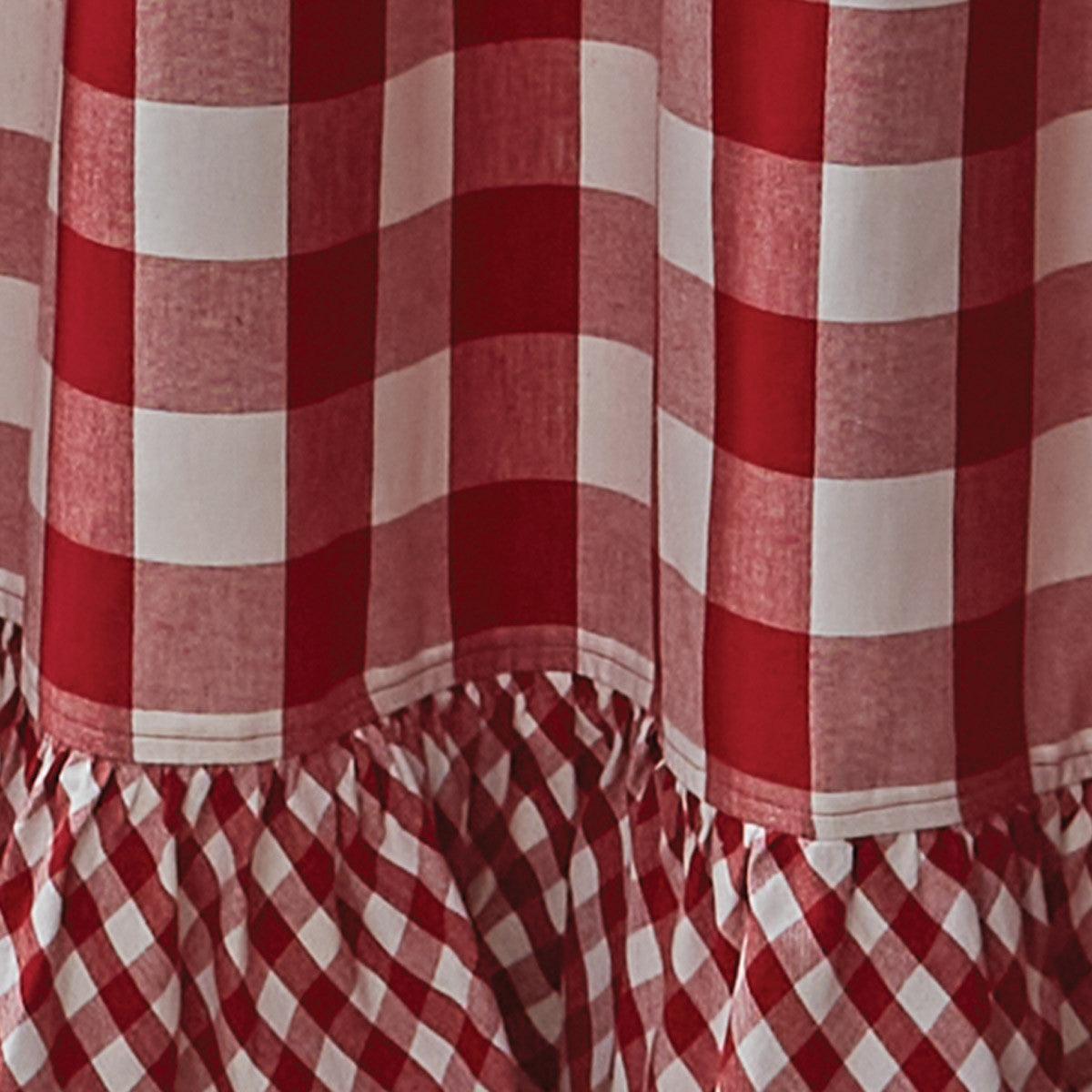 Wicklow Ruffled Shower Curtain 72