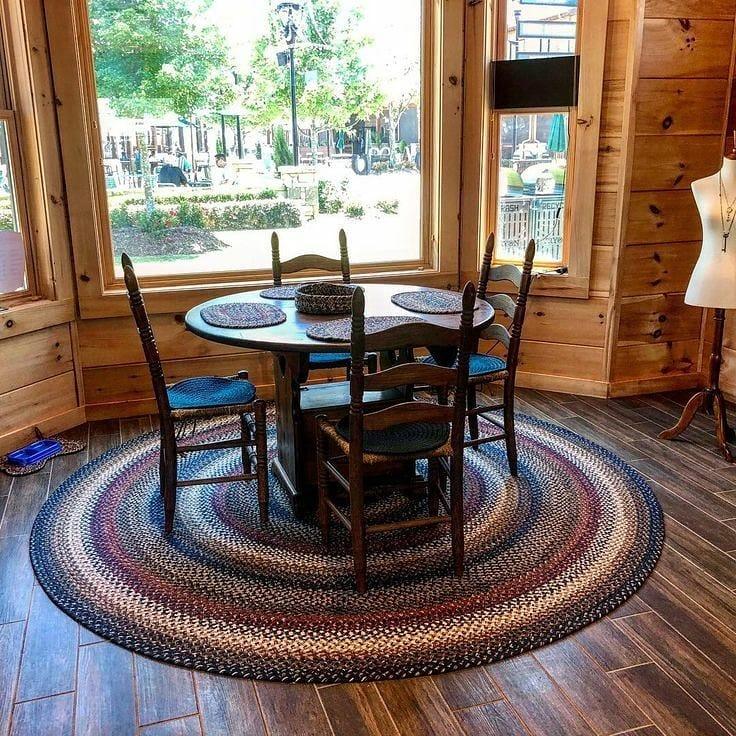 Joseph's Coat 740-JC Braided Rugs - The Fox Decor
