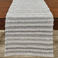 Fina Ribbed Table Runner 72
