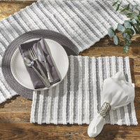 Fina Ribbed Table Runner 72