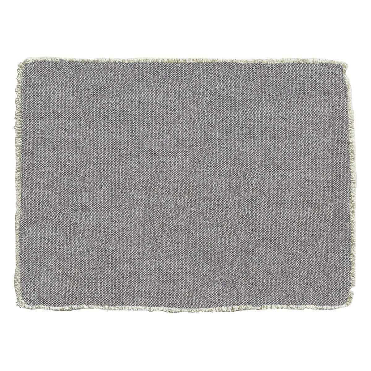 Frayed Edge Placemat - Lavender Set Of 6 Park Designs