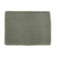 Thumbnail for Frayed Edge Placemat - Sage Set Of 6 Park Designs