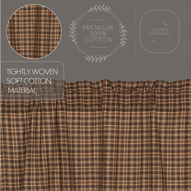 Prescott Valance Curtain Scalloped 16x72 - The Fox Decor