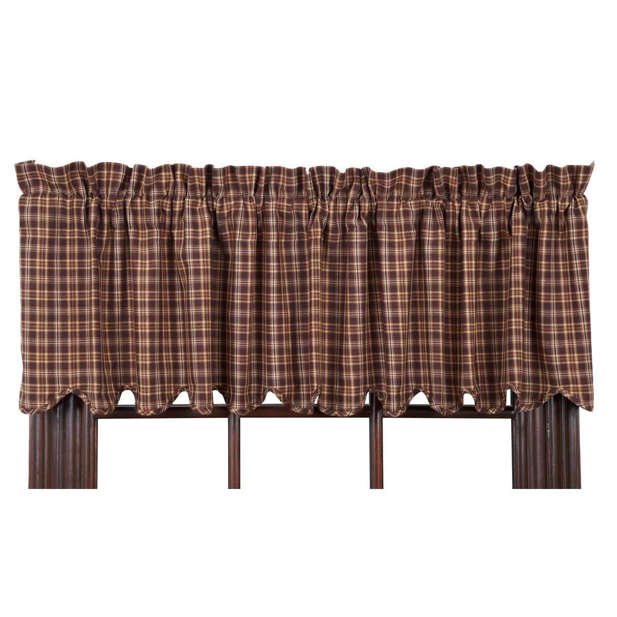 Prescott Valance Curtain Scalloped 16x72