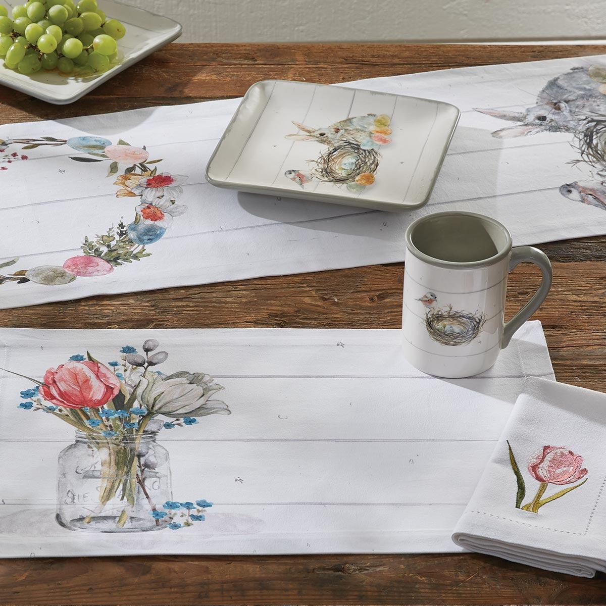 Farmhouse Spring Placemats - Set Of 6 Park Designs