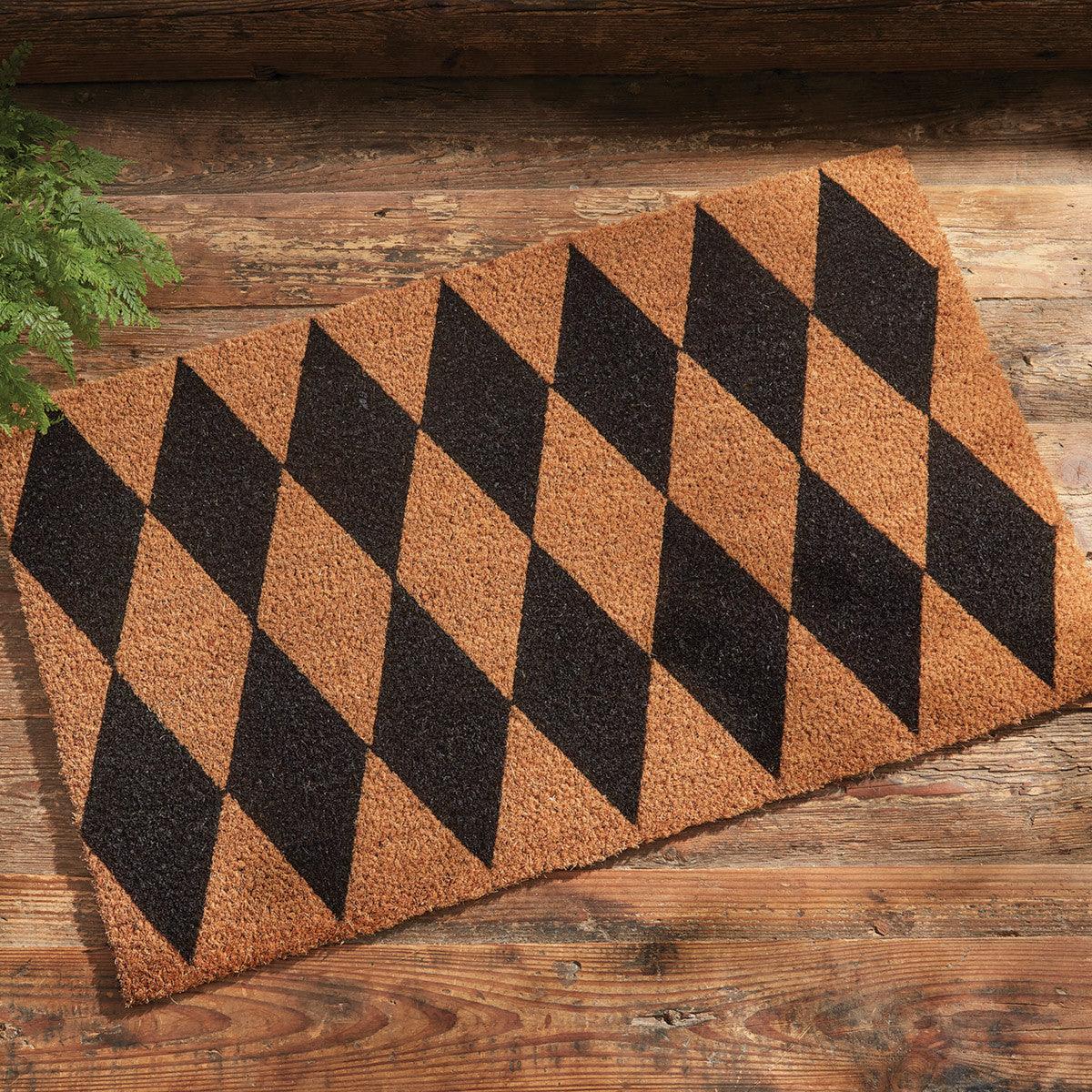 Harlequin Doormat - Park Designs - The Fox Decor