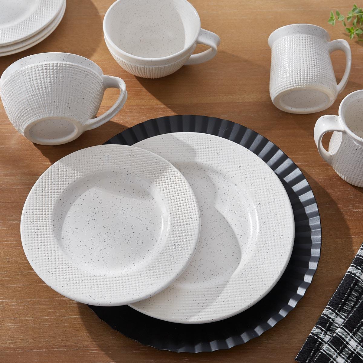Potter Stone Dinner Plates - Set of 4 Park Designs - The Fox Decor