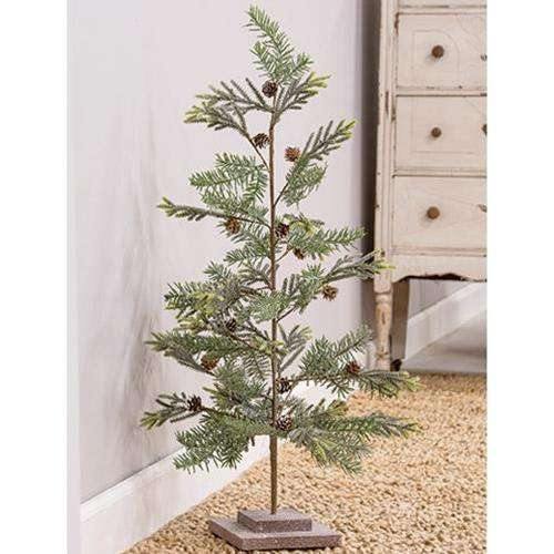 Glittered Tree W/ Glittered Base 32" - The Fox Decor