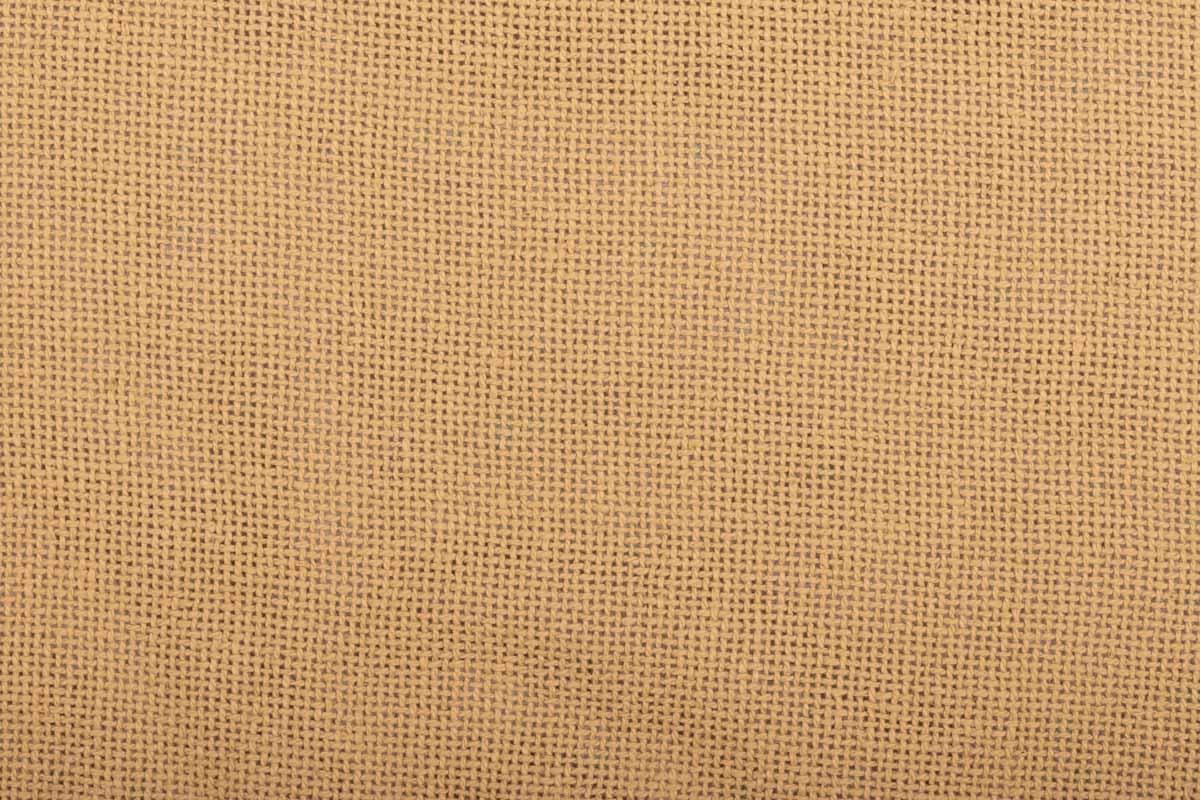 Burlap Natural Fabric Euro Sham w/ Fringed Ruffle 26x26 VHC Brands - The Fox Decor