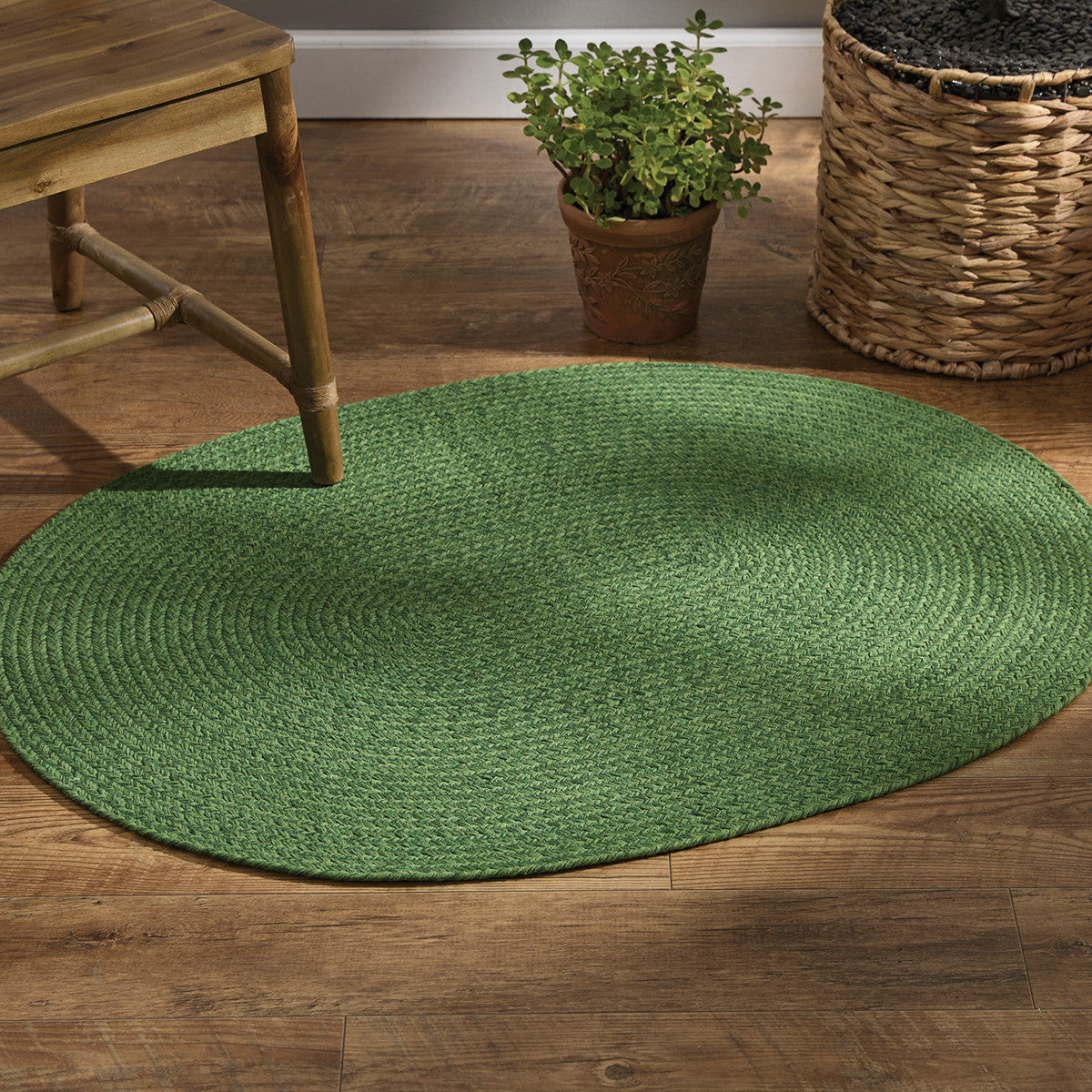 Spice Bin Braided Rug 32" X 42" - Basil Set of 2 Park Designs - The Fox Decor