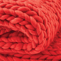 Thumbnail for Chunky Knit Throw - Red Park Designs