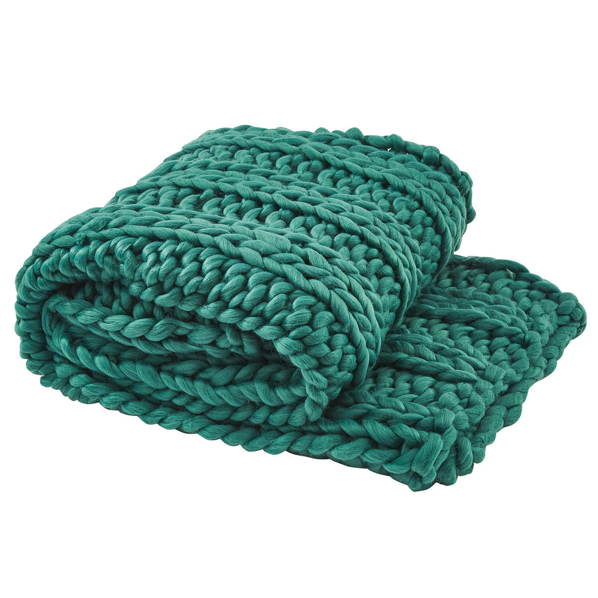 Chunky Ribbed Knit Throw - Alpine Park Designs