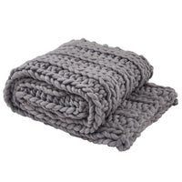 Thumbnail for Chunky Ribbed Throw - Sharkskin Park Designs - The Fox Decor