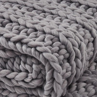 Thumbnail for Chunky Ribbed Throw - Sharkskin Park Designs - The Fox Decor