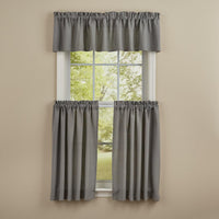 Thumbnail for Farmington Valance - Dove Gray Set of 2 Park Designs