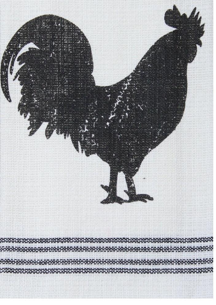 Farmhouse Rooster - Cream Set of two ET550005 - The Fox Decor