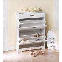 Thumbnail for 2 Tier Shoe Rack With Drawer - The Fox Decor