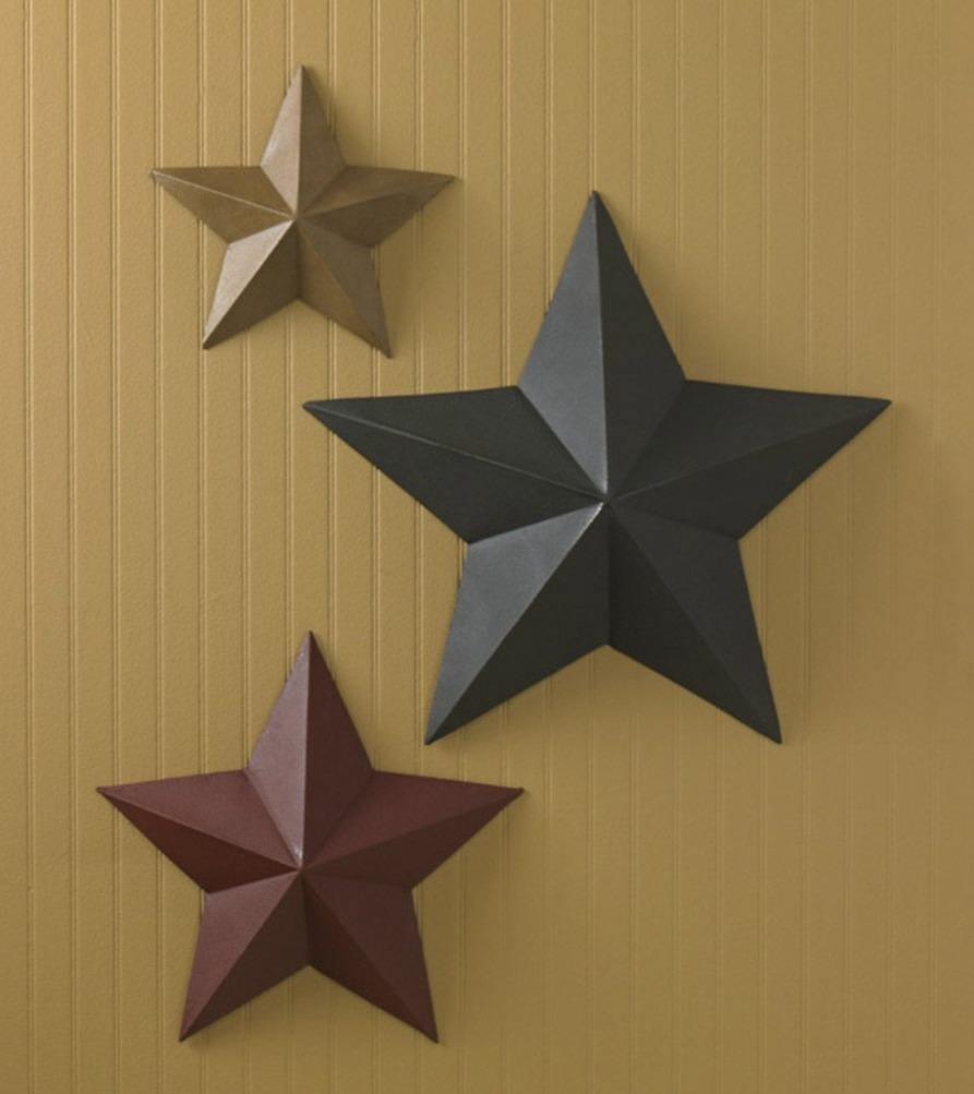 Farmhouse Stars Multi Set - Set Of 3 - The Fox Decor