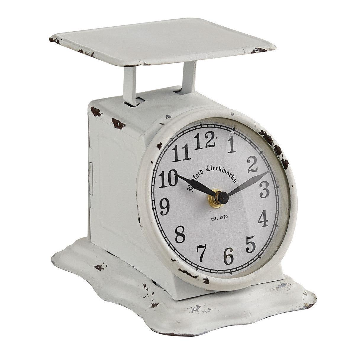 Liberty Postage Scale Clock - White Park Designs - The Fox Decor