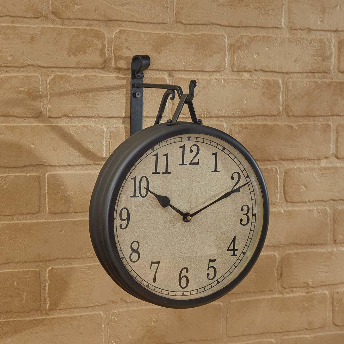 Hanging Clock With Iron Hook Park Designs - The Fox Decor