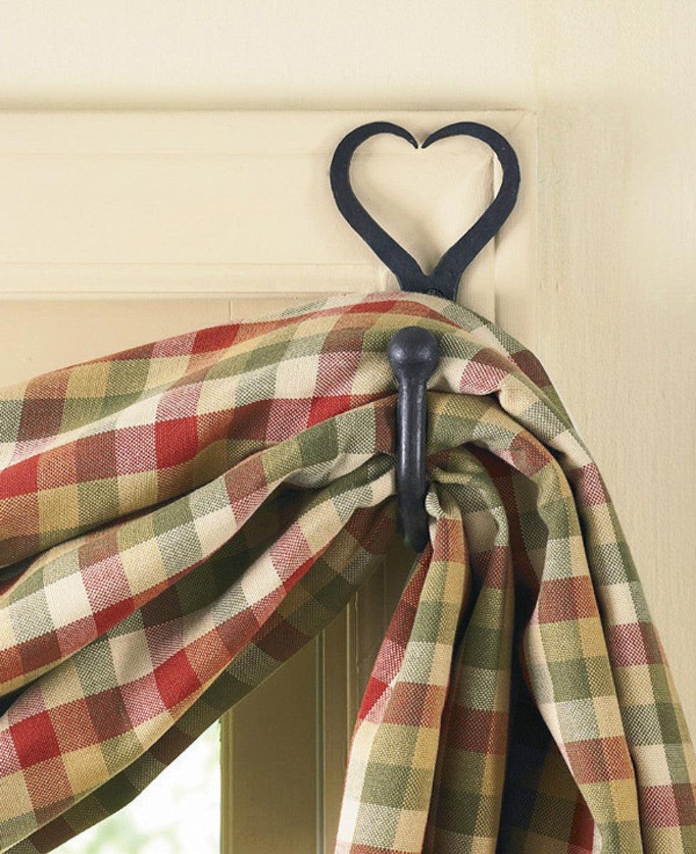 Curtain Hooks - Split Heart Park Designs - The Fox Decor