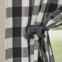 Thumbnail for Black Bear Curtain Tie Backs - Set Of 2 Park Designs - The Fox Decor