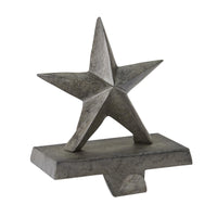 Thumbnail for Star Stocking Hanger - Galvanized Set of 2 Park Designs