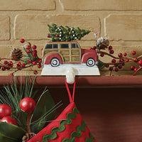 Thumbnail for Red Woody Stocking Hanger -  Park Designs