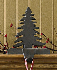 Thumbnail for Fir Tree Stocking Hanger - Iron Finish  Set of 2 Park Designs