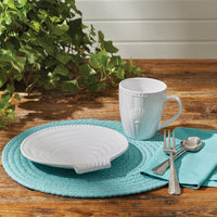 Thumbnail for Seashell Salad Plates - Set of 4 Park Designs - The Fox Decor