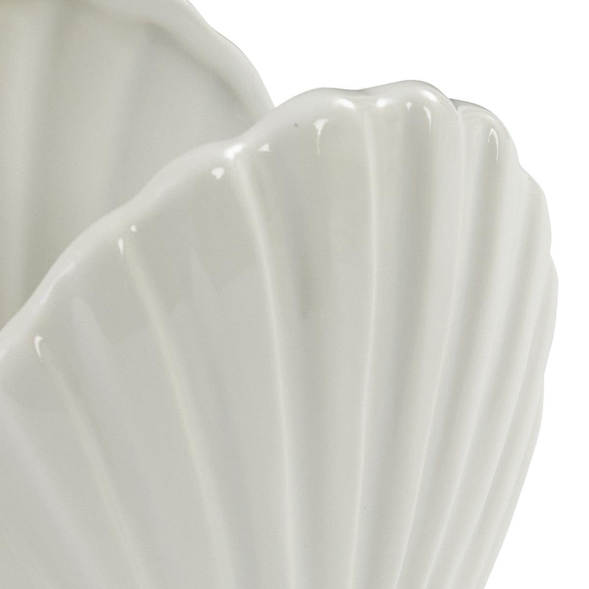 Seashell Utensil Holder - Set of 2 Park Designs - The Fox Decor