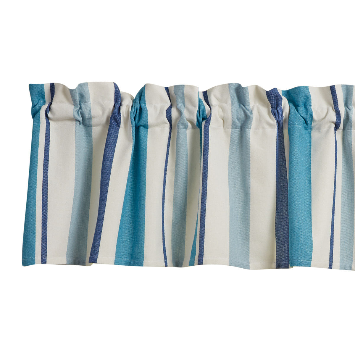 Colby Stripe Valance 14" L - Park designs - The Fox Decor