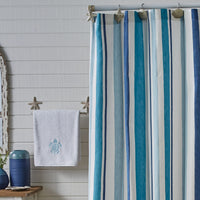 Thumbnail for Colby Stripe Shower Curtain 72